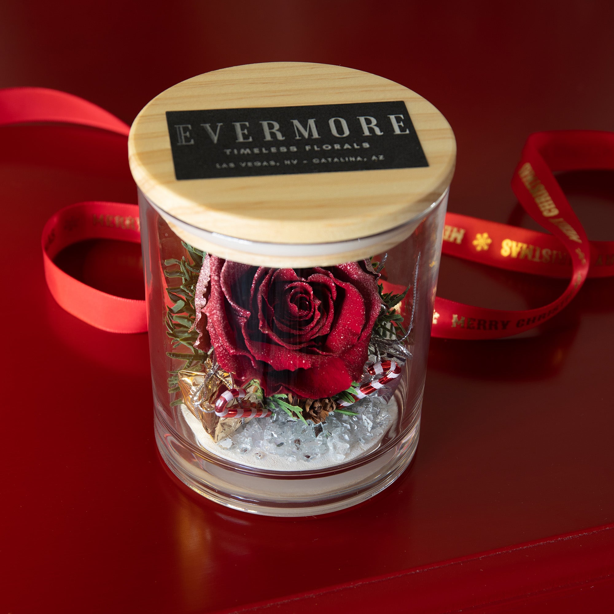 SPECIAL EDITION - The Evermore® Preserved Rose Keepsake Gift - CHRISTMAS - gift for girlfriend - gift for wife - birthday - anniversary gift - The Evermore Rose